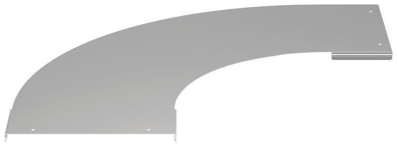 IEK CPG04D-4-90-400-10 Крышка пов. лестн. LESTA 90град осн. 400мм R300