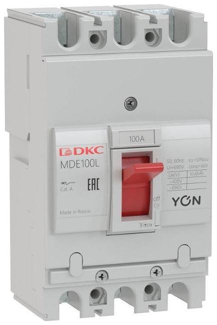 DKC MDE100L040 Выключатель автоматический в литом корпусе YON MDE100L040
