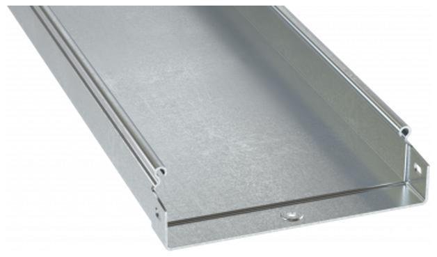 DKC SNV60510HDZ Лоток неперфорированный 50x100х6000, 1,0 мм, горячеоцинкованный [в упаковке 60, цена за 1 м]