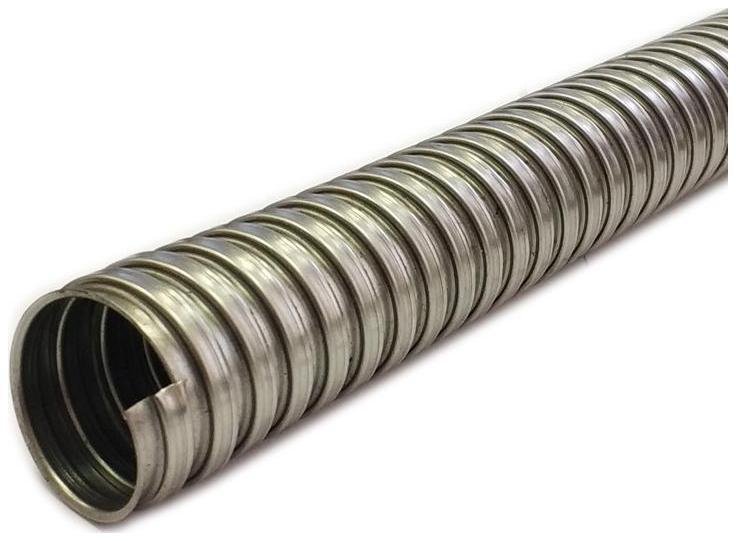 ГОФРОМАТИК zeta44804 Металлорукав Р3-Н 18 (50 м/уп.) без протяжки [в упаковке 50, цена за 1 м]
