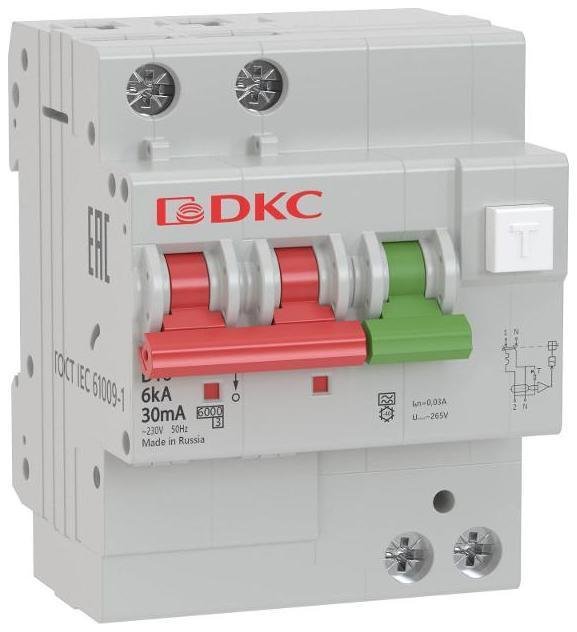 DKC MDV63-23C50-A Выключатель автоматический дифференциального тока YON (2п, 100mA) 6kA