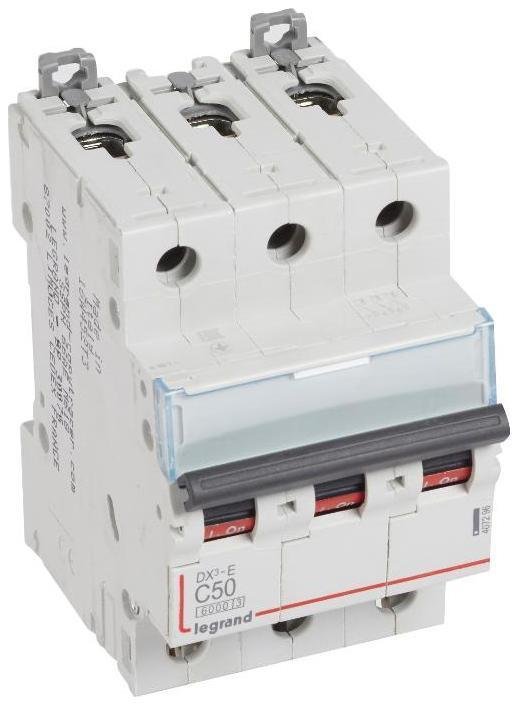 Legrand 407296 Выключатель автоматический трехполюсный DX3-E 6000 50А C 6кА