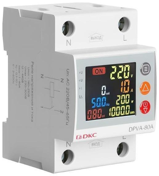 DKC DPVA-32A Реле напряжения с контролем тока на 32 А