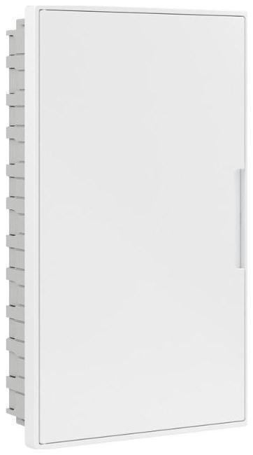 DKC F36B3WW Щиток 36 мод встраиваемый для полых стен Фрейм (FRAME), белый, с белой дверцей, с 4 шинами PEN (2шт на 8 отв. и 2шт на 10отв.)