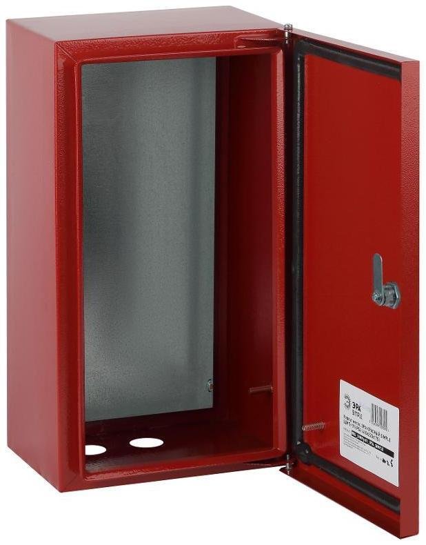 Эра Б0047699 Корпус металлический ЭРА SIMPLE ЩМПг-01 (395х310х220мм) IP54 У2 красный RAL 3000