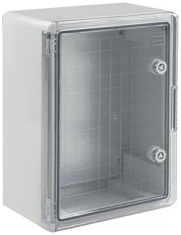 TOKOV electric TKE-PZ-CPB03-IK10-IP65 Корпус ударопрочный ЩМПп 400х300х170 IK10 IP65 прозр. дверь АБС пластик PRIZMA