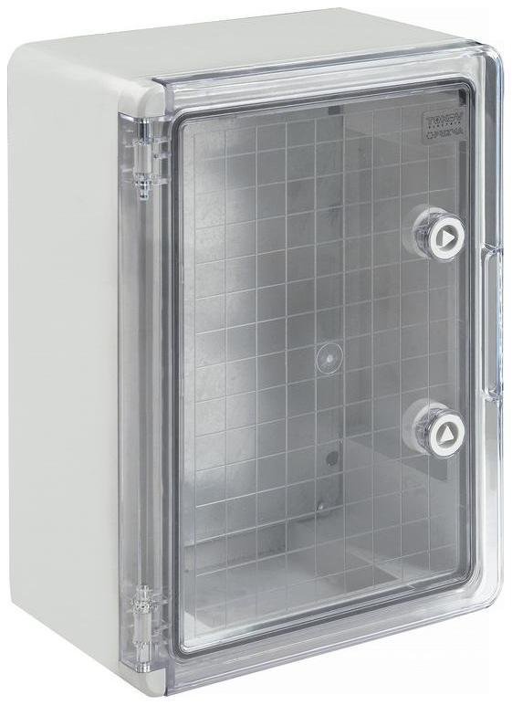 TOKOV electric TKE-PZ-CPB02-IK10-IP65 Корпус ударопрочный ЩМПп 350х250х150 IK10 IP65 прозр. дверь АБС пластик PRIZMA