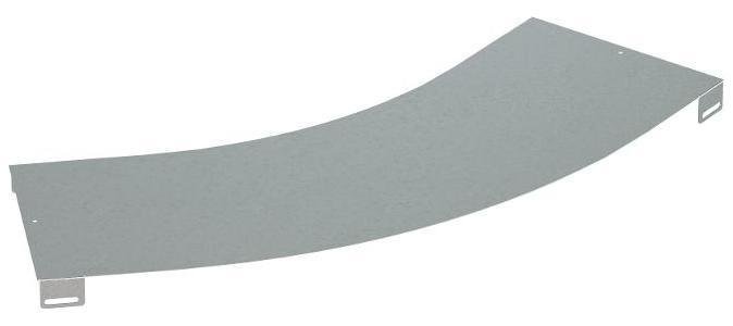 DKC LK0630KHDZ Крышка на угол горизонтальный 45 градусов осн.600, R300, горячеоцинкованная в компл. с креп. эл. и соед. пластинами