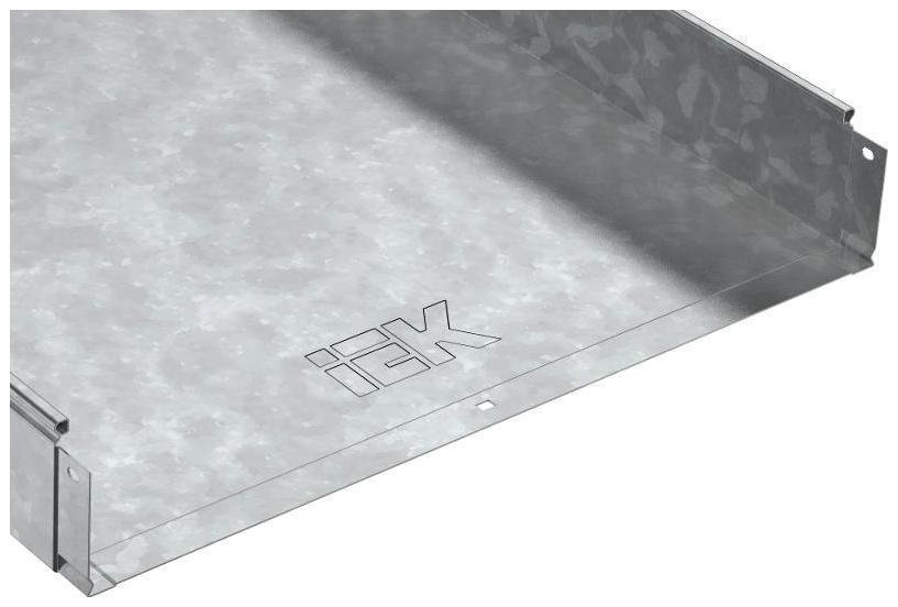 IEK CLN10-100-500-3-M-HDZ ESCA Лоток неперфорированный 100х500х3000 HDZ [в упаковке 6, цена за 1 м]