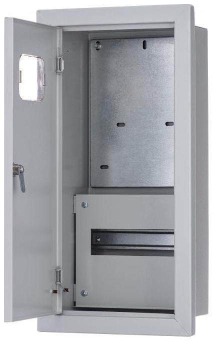 DEKraft 30306DEK Корпус метал. учетный встраиваемый 550х280х160 3-фаз 9 мод. IP31 ЩРУВ-3/9