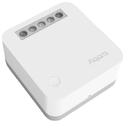 Aqara SSM-U01_MU Умное реле одноканальное с нейтралью, Zigbee, серия T1, монтаж отдельно стоящий, цвет белый, 2500 Вт