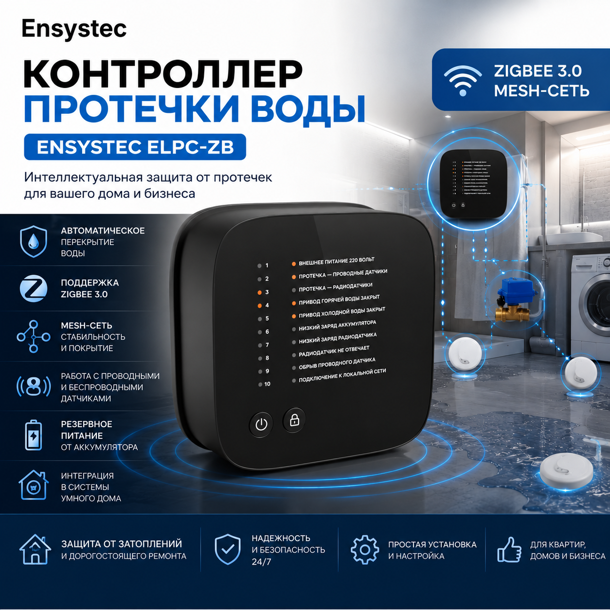 ООО «РУСЭЛЕКТРО-ОПТ» - официальный дилер Ensystec