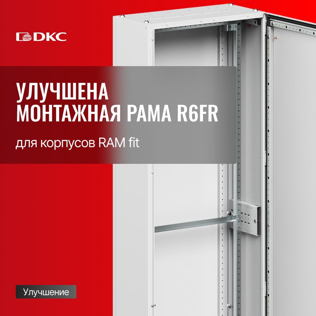 Улучшена монтажная рама R6FR для корпусов RAM fit